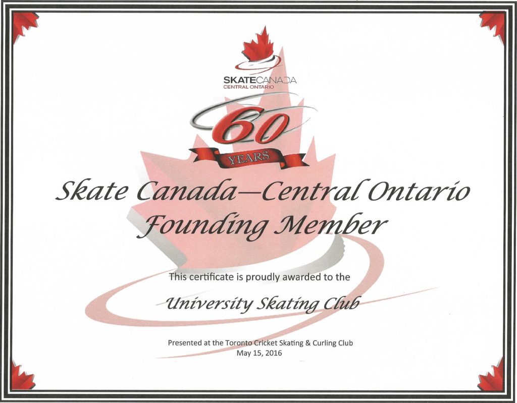 Skate Canada Central Ontario USC
